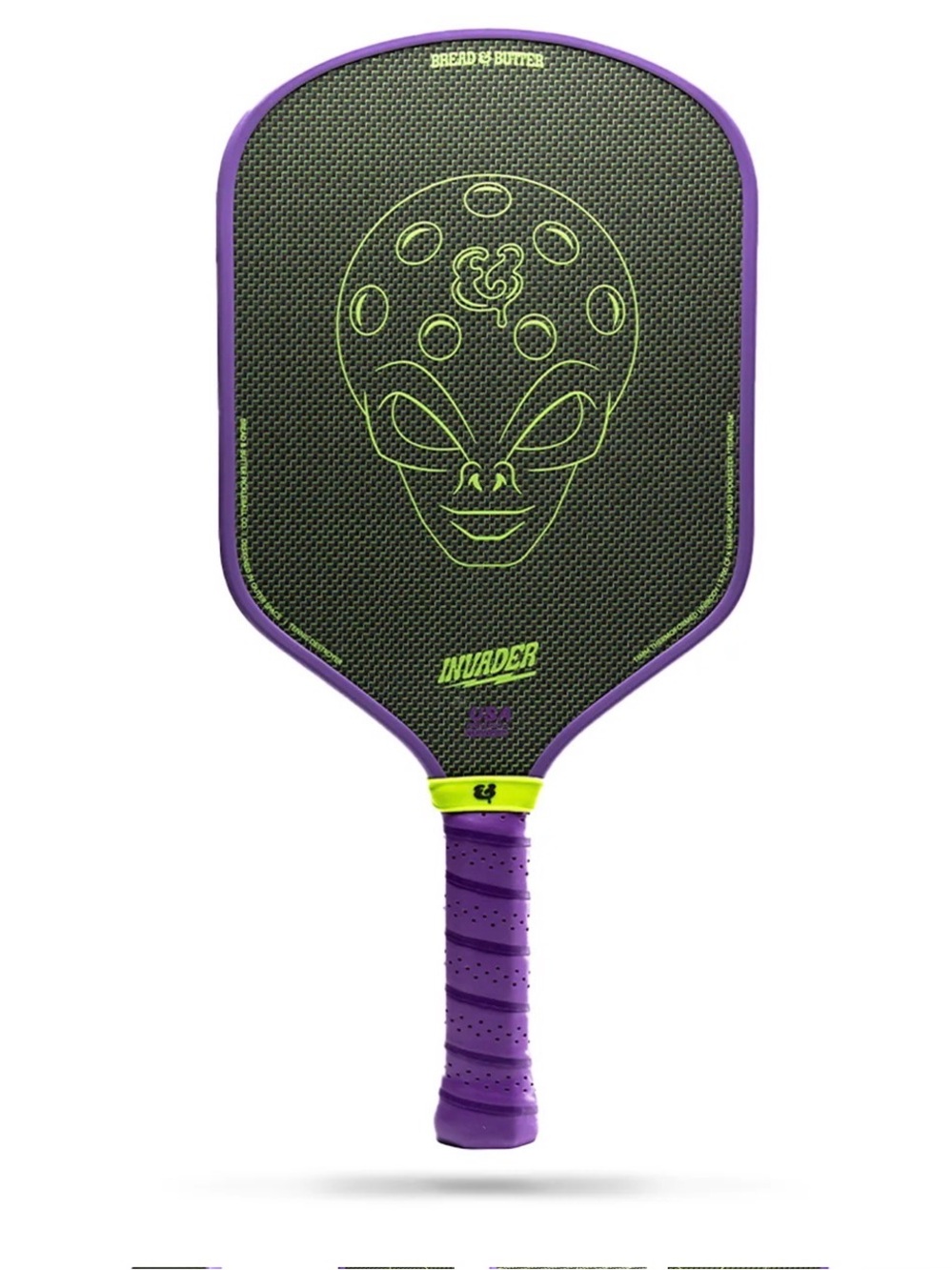 Bread & butter INVADER hybrid Pickleball paddle and cover